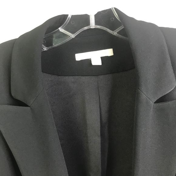 Jonathan Simkha‎ Womens Black Tuxedo jacket satin trim / buttons - Picture 4 of 13